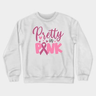 pretty in pink Crewneck Sweatshirt